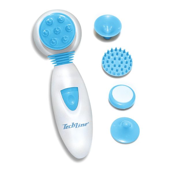 Massageador Facial/Corporal Techline Azul MF-05