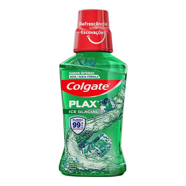 Enxaguante Bucal Colgate Plax Ice Glacial 250ml