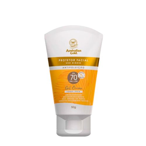 Protetor Solar Facial Matte Australian Gold FPS 70 50g FPS 70