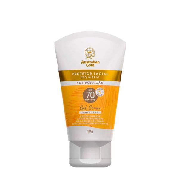 Protetor Solar Facial Matte Australian Gold FPS 70 50g FPS 70