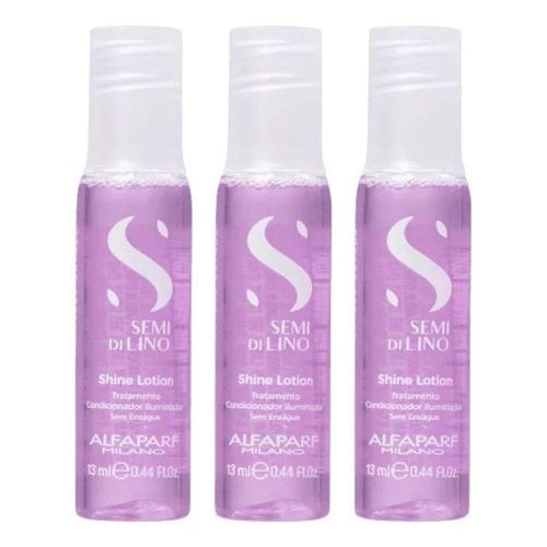 Kit Alfaparf Semi Di Lino Sublime Shine Lotion (3 unids de 13 ml) Kit Alfaparf Semi Di Lino Sublime Shine Lotion  3x13 ml