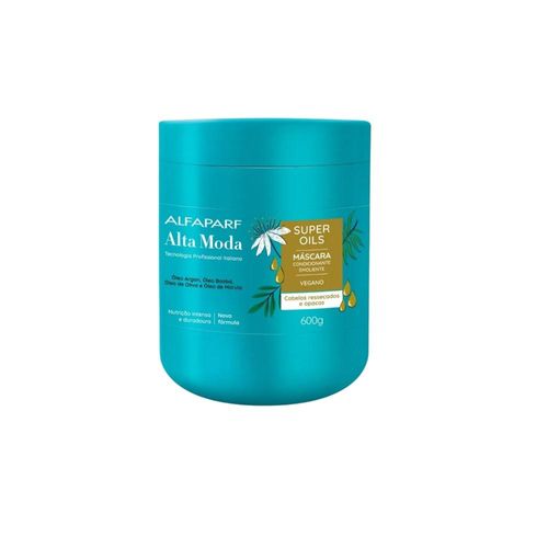 Máscara Alfaparf Alta Moda Super Oils Máscara de Nutrição e Brilho 600 g Máscara Alfaparf Alta Moda Super Oils Nutrição e Brilho 600g