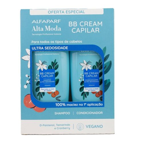 Kit Alfaparf Alta Moda BB Cream Shampoo e Condicionador 300 ml Kit Alfaparf Alta Moda BB Cream Shampoo Condicionador 300ml