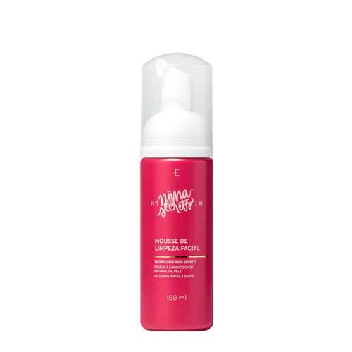 Mousse de Limpeza Facial Eudora Niina Secrets Skin 150ml 150ml Mousse de Limpeza Facial Eudora Niina Secrets Skin 150ml 150ml