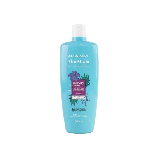 Condicionador Alfaparf Alta Moda Keratin Impact Reconstrução 300 ml Condicionador Alfaparf Alta Moda Keratin Impact 300 ml