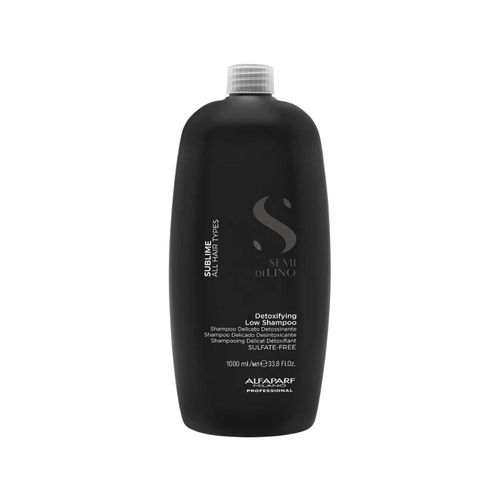 Shampoo Antirresíduo Alfaparf Semi di Lino Sublime Detoxifying Low 1 Litro Shampoo Antirresíduo Alfaparf Semi di Lino Detoxifying 1 L