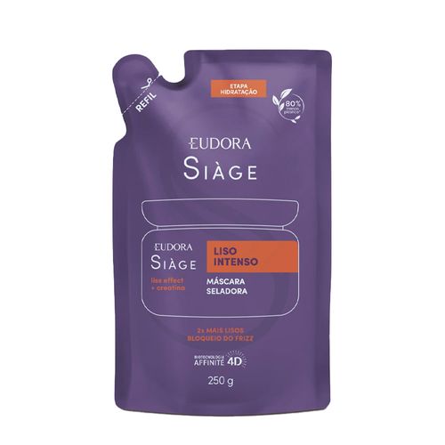 Máscara Eudora Siàge Liso Intenso 250g (Refil) 250g (Refil)