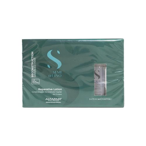 Ampola Alfaparf Semi di Lino Reconstrução Capilar Reparative Lotion 6 x 13 ml Ampola Alfaparf Semi di Lino Reparative Lotion 6 x 13 ml