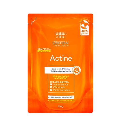 Gel Facial de Limpeza Darrow Actine Refil 300g 300 g