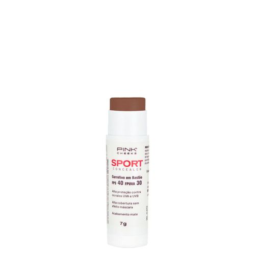 Corretivo em Bastão Pink Cheeks Sport Concealer Fps 40 Fpuva 30 C50 7g C50