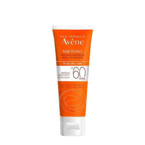 Protetor Solar Facial Avène Eau Thermale Mat Perfect FPS 60 40 g FPS 60
