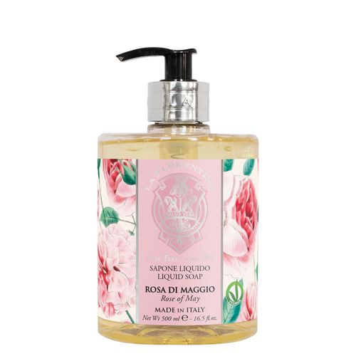 Sabonete Líquido para as Mãos La Florentina Rosa de Maio 500 ml 500 ml