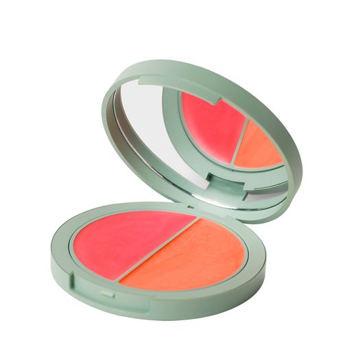 Blush e Iluminador Multifuncional Duo Care Natural Beauty Maquiagem Peony & Sunstone 10g Peony & Sunstone