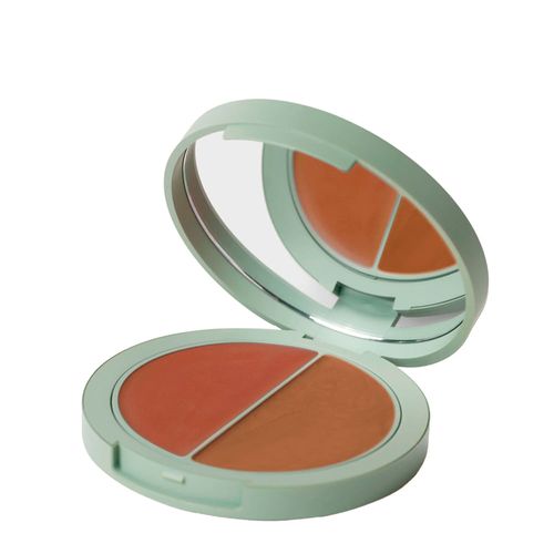 Blush e Iluminador Multifuncional Duo Care Natural Mocha & Honey 10g Mocha & Honey
