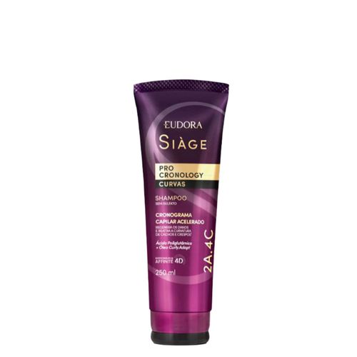 Shampoo Eudora Siàge Pro Cronology Curvas 250ml 250 ml