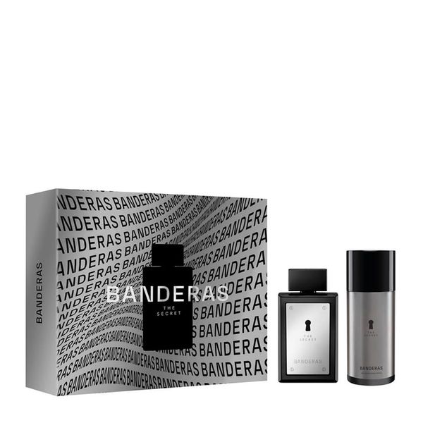 Kit Perfume Banderas The Secret Masculino - Eau de Toilette 100ml + Desodorante 150ml Coffret