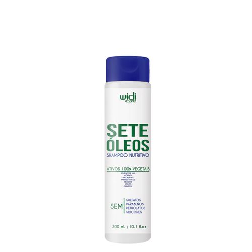 Shampoo Widi Care Sete Óleos Nutritivo 300ml 300 ml Shampoo Widi Care Sete Óleos Nutritivo 300ml 300 ml