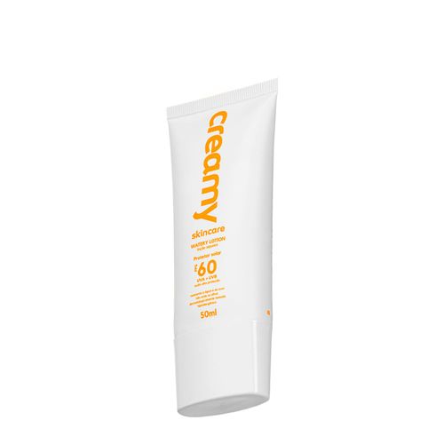 Protetor Solar Facial Creamy Water Lotion FPS 60 50ml 50 ml