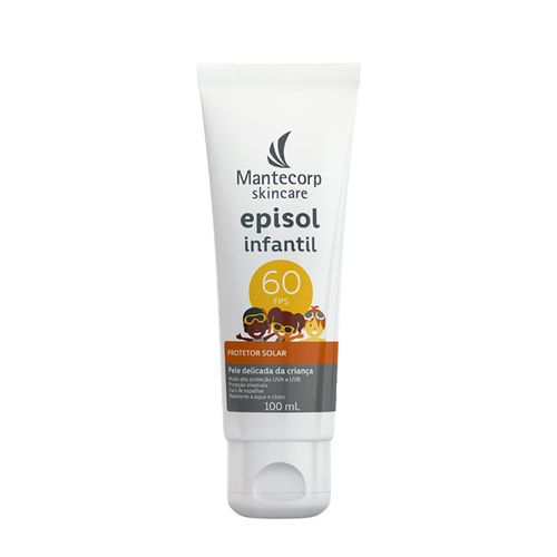 Protetor Solar Mantecorp Episol Infantil FPS 60 100ml 100 ml