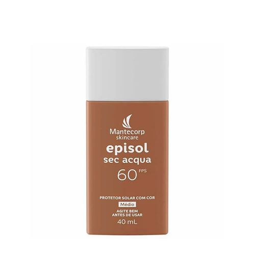Protetor Solar Mantecorp Episol Sec Acqua FPS 60 Medio 40ml Medio