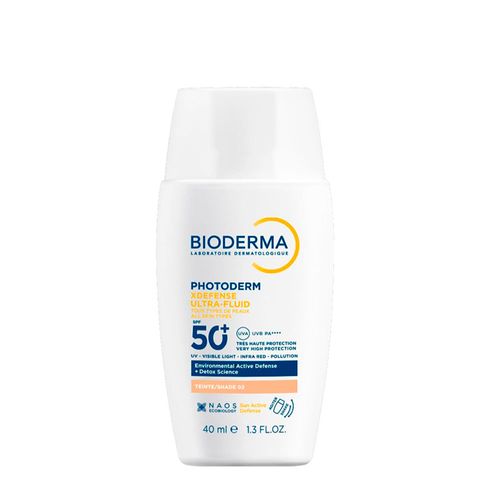 Protetor Solar Facial Bioderma Ultrafluido Photoderm XDefense FPS 60 cor 02 40ml 02