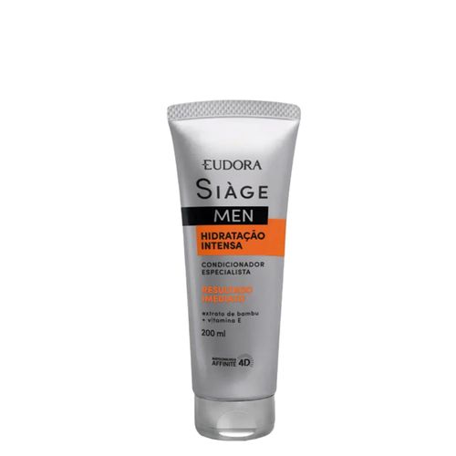 Condicionador Eudora Siàge Hidratação Intensa Men 200ml Condicionador Eudora Siàge Hidratação Intensa Men 200 ml