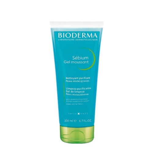 Gel de Limpeza Bioderma Antioleosidade de Alta Tolerância Sébium Moussant 100ml 100ml