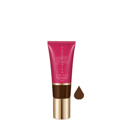 Base Líquida Eudora Niina Secrets Hidra Glow Natural 100 30ml 100