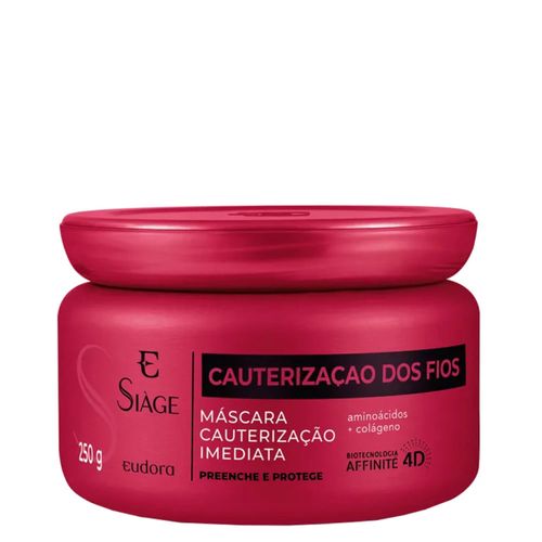 Máscara de Cauterização Eudora Siàge Cauterização Dos Fios 4D 250g 250 g Máscara de Cauterização Eudora Siàge Cauterização Dos Fios 4D 250g 250 g