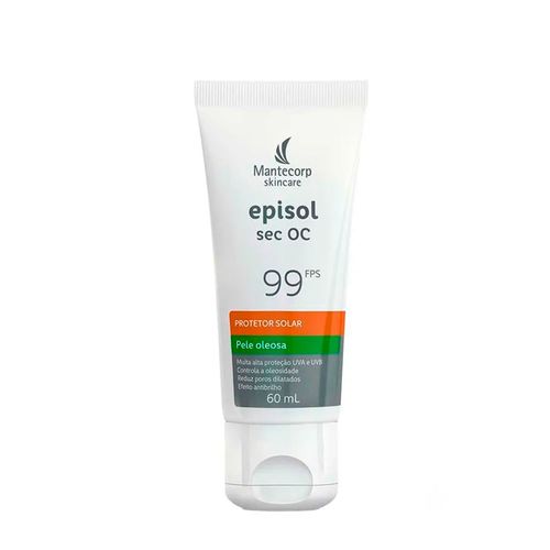 Protetor Solar Facial Natural Mantecorp Episol Sec Oc FPS 99 60ml FPS 99