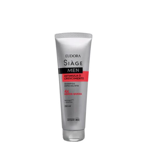 Shampoo Eudora Siàge Men Estimula o Crescimento 250ml 250 ml
