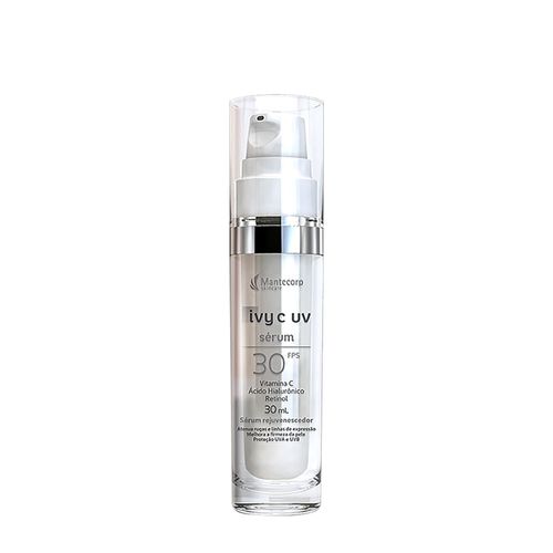 Sérum Facial Rejuvenescedor Vitamina C Mantecorp Ivy C Uv Fps 30 30ml 30 ml