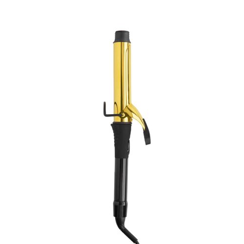 Modelador de Cachos Mq Professional de Cerâmica com Pinça Gold Titanium Bivolt Bivolt