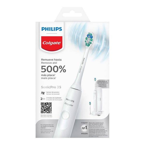 Escova de Dente Elétrica Colgate + Philips Sonicpro 35 1 Unidade