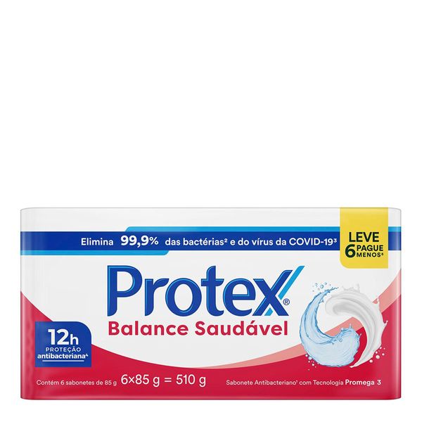Sabonete em Barra Protex Balance Saudável 85g 6 unidades