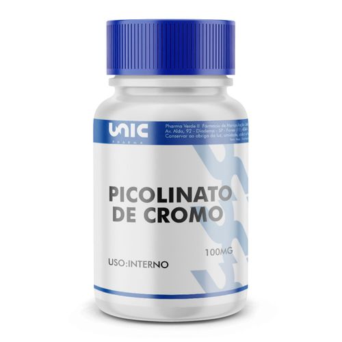 Picolinato de Cromo 100mcg 90 Cápsulas 90 Cápsulas 90 Cápsulas