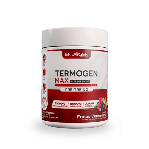 Termogen Max Frutas Vermelhas 300g Endogen