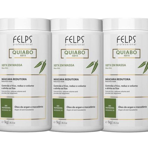 Kit Felps XBTX em Massa Redutor de Volume (3 x 1 Kg)