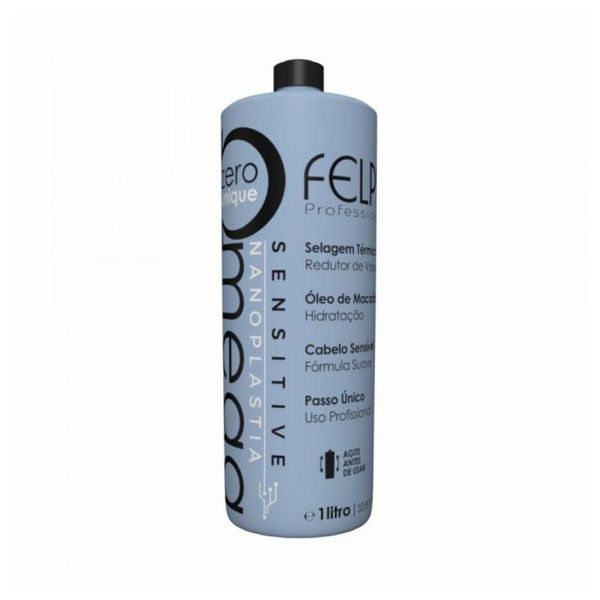 Progressiva Felps Omega Zero Unique Sensitive Selagem Térmica 1 Litro Progressiva Felps Omega Zero Unique Sensitive Selagem 1L