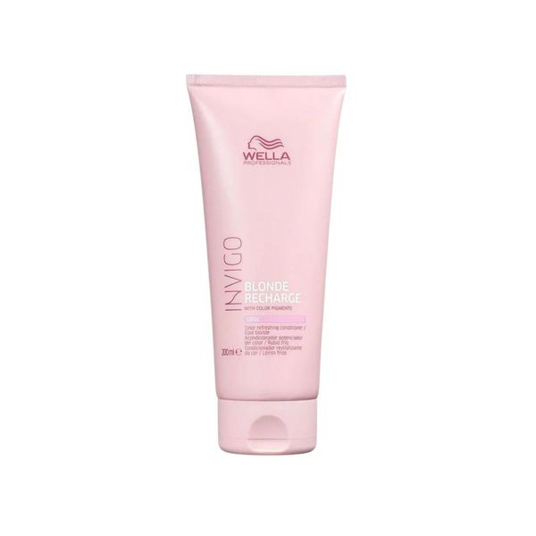 Condicionador Wella Invigo Blonde Recharge Desamarelador 200 ml Condicionador Wella Invigo Blonde Recharge 200 ml