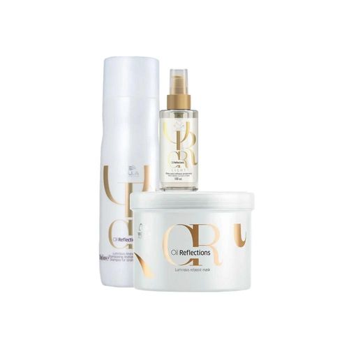 Kit Wella Oil Reflections Shampoo 250 ml + Oleo Light 100 ml + Máscara 500 ml Kit Wella Oil Reflections Shampoo Oleo Light e Máscara Kit Wella Oil Reflections Shampoo 250 ml + Oleo Light 100 ml + Máscara 500 ml Kit Wella Oil Reflections Shampoo Oleo Light e Máscara