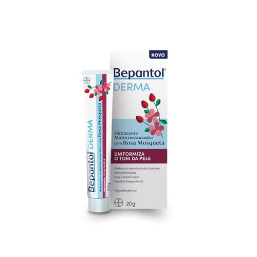 Bepantol Derma Hidratante Multirrestaurador com Rosa Mosqueta 20g