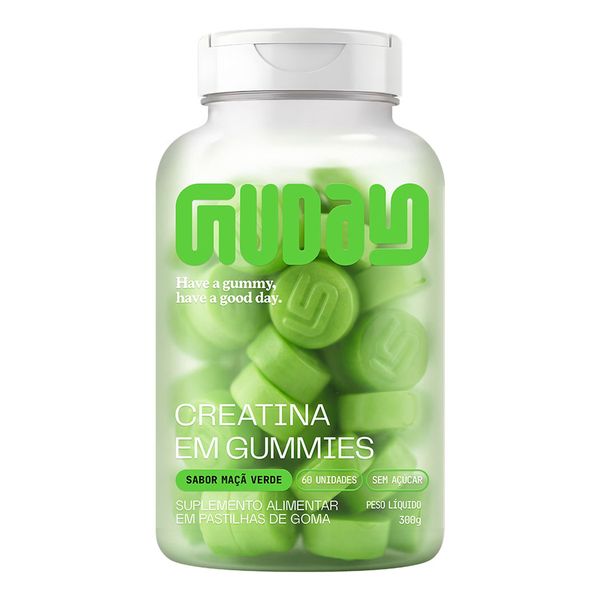 Creatina Guday Maçã Verde 60 Gomas