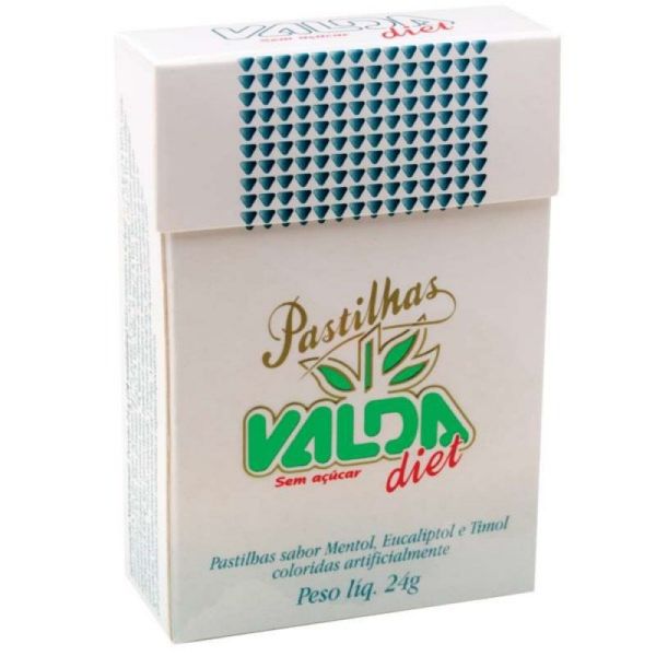 Pastilhas Valda Diet 24g