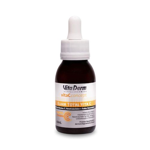 Vita Derm Vita C Concept Elixir Total com Hialurônico 60 ml