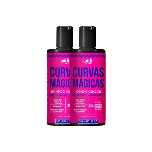 Kit Widi Care Curvas Mágicas Shamp Cond e reconstrutor