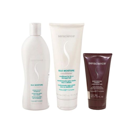 Kit Senscience Silk Moisture Home Care Inner Intensif 150ml