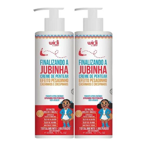 Kit Widi Care Finalizando A Jubinha 2 Creme de Pentear 300ml