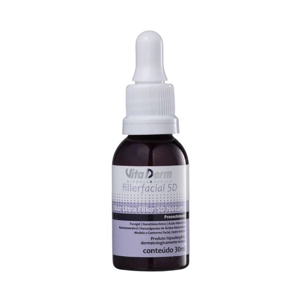 Vita Derm Filler Facial 5D Sérum Noturno 30 ml