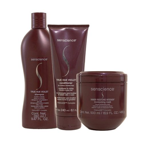 Kit Senscience True Hue Violet Home care + Inner Intensif